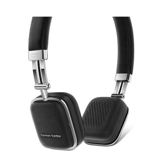 Soho Wireless - Black - Premium, on-ear headset with simplified Bluetooth® connectivity. - Detailshot 1