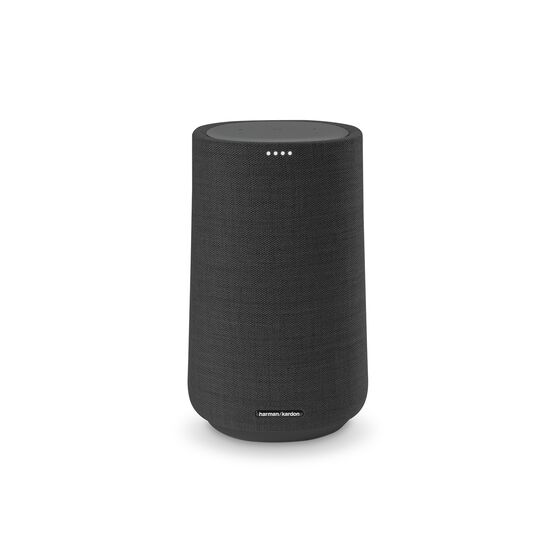 Harman Kardon Citation 100 MKII - Black - Bring rich wireless sound to any space with the smart and compact Harman Kardon Citation 100 mkII. Its innovative features include AirPlay, Chromecast built-in and the Google Assistant. - Front